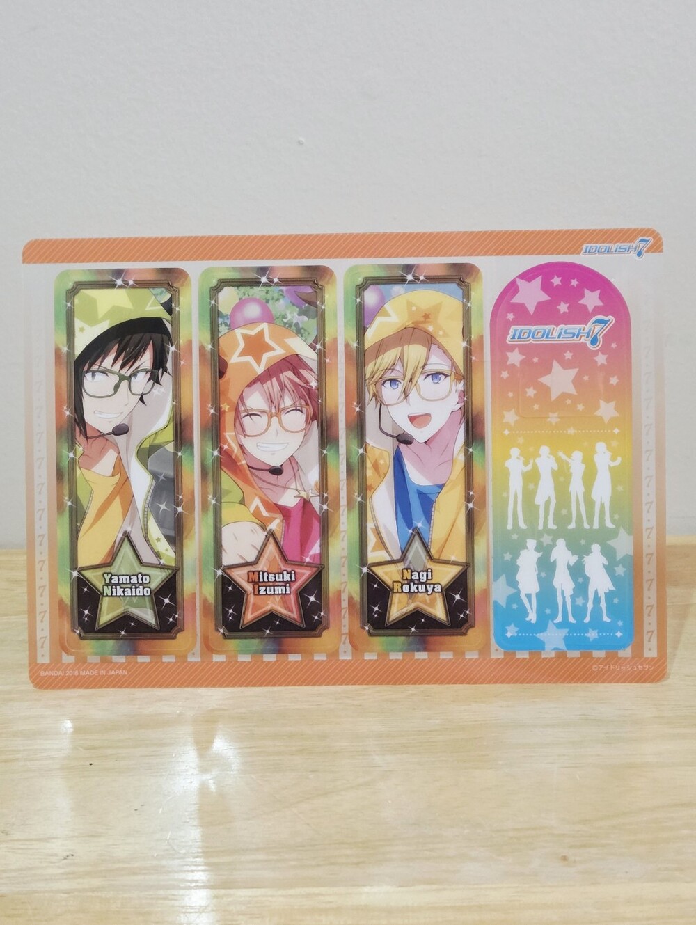 *4 for $30* idolish7 - Yamato Mitsuki Nagi - Bookmark Set Sheet - Otome Game